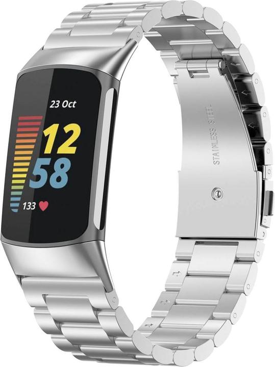Immagine prodotto Cover-Discount Fitbit Charge 6 - Maglie del bracciale in acciaio inossidabile (Acciaio inossidabile)