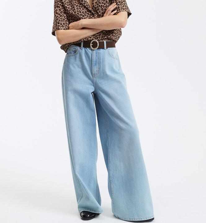Image du produit La Redoute Collections Jeans extra larges à taille haute (M)