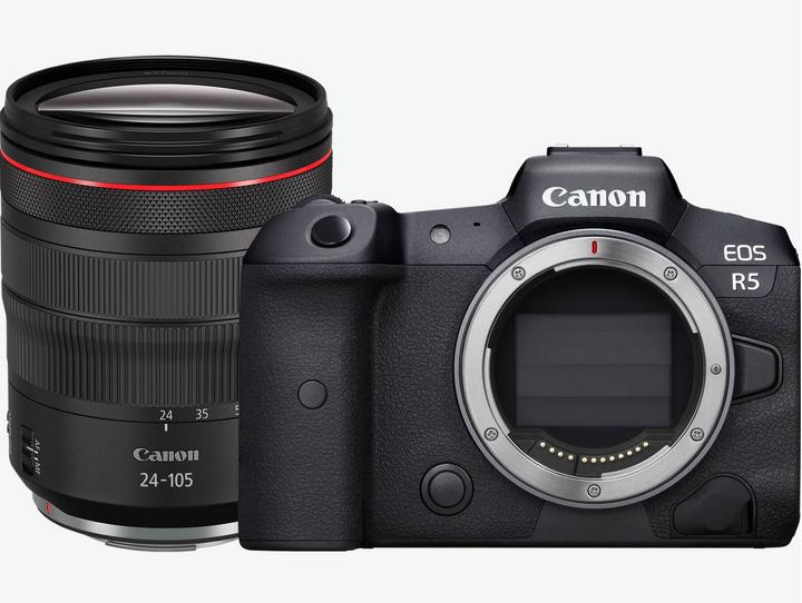 Immagine prodotto Canon EOS R5 Kit (24 - 105 mm, 45 Mpx, Full frame / FX)