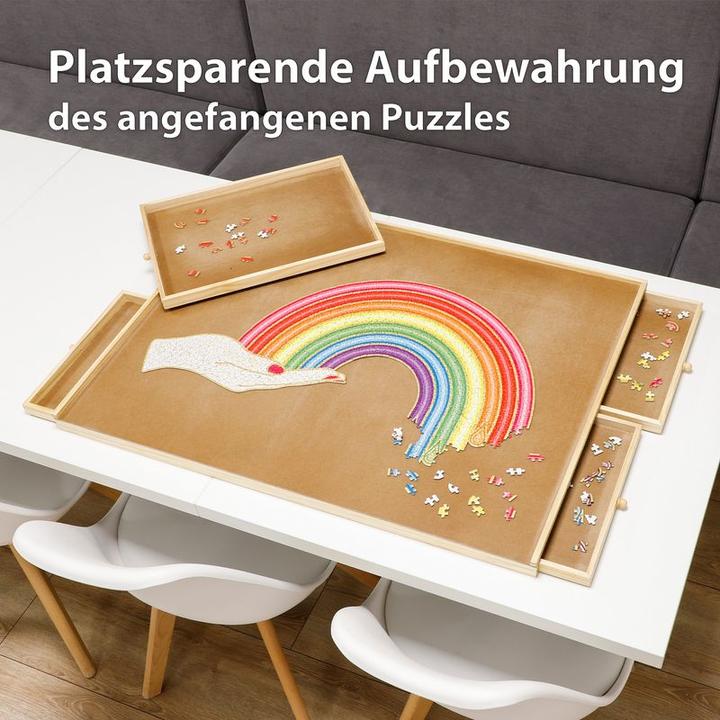 Actual product image Hermex Puzzle board with pull-outs Puzzle board Puzzle base (1000 pieces)