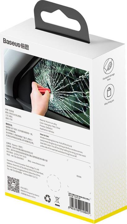 Produktbild Baseus Notfall-Hammer