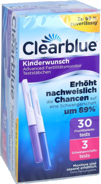 Actual product image Clearblue Test strips for fertility monitor