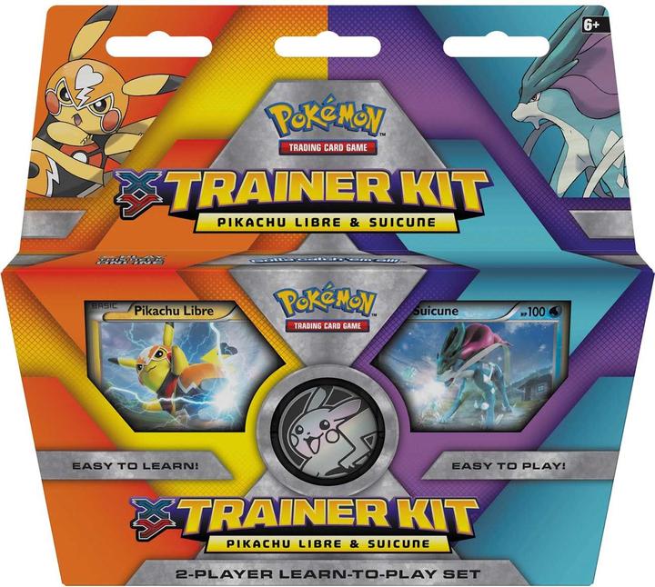 Produktbild Pokémon XY Trainer Kit Wrestler-Pikachu & Suicune (Englisch, Elite / Top Trainer Box)