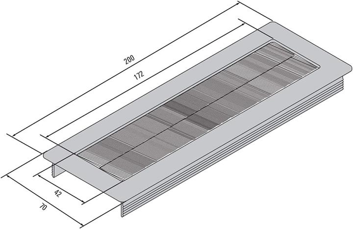 Actual product image Sotech 2 x cable aperture (Cable hole, 20 cm)