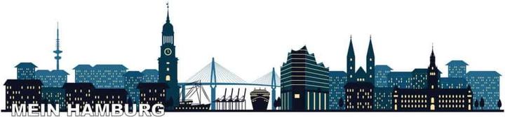 Produktbild Trenddeko Skyline Mein Hamburg 02 (200 x 47 cm)