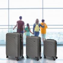 Immagine prodotto Jet Lag valigia ibiza grey x3 43l 68l 95l (43 l, Bagaglio a mano (fino a 50 litri))