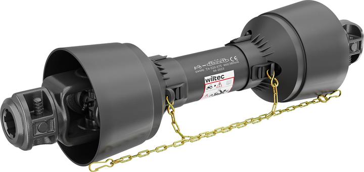 Produktbild Wiltec Zapfwelle T4 Gelenkwelle 520-675mm 460Nm 540U/min PTO-Shaft 40kW 1 3/8" 6 Zähne (Traktorzubehör)