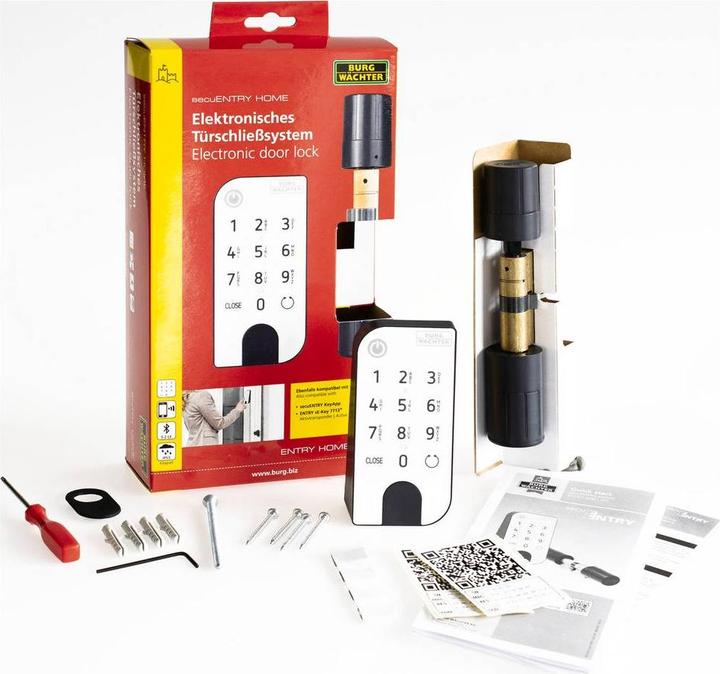 Image du produit Burg Wächter Serrure (Bluetooth, Smartphone, Combinaison électronique de chiffres)