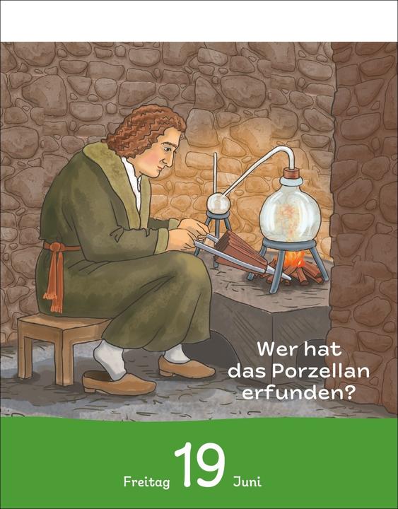 Produktbild Harenberg Kalender für clevere Kids Tagesabreisskalender 2026 (Deutsch)