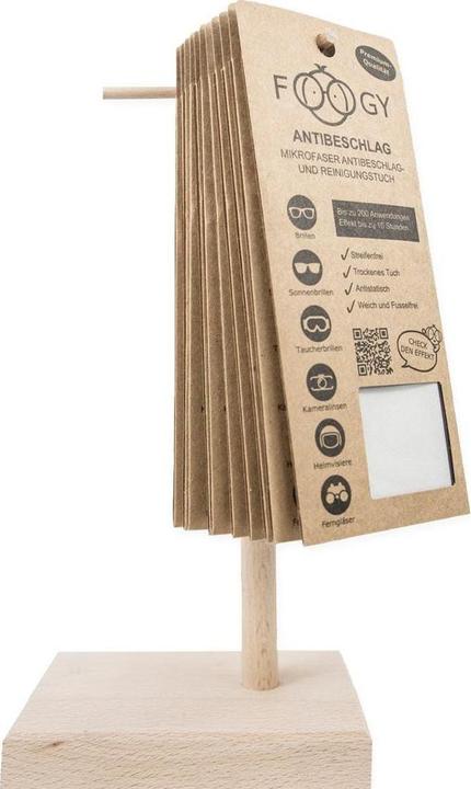 Produktbild Foogy Antibeschlag- und Reinigungstuch