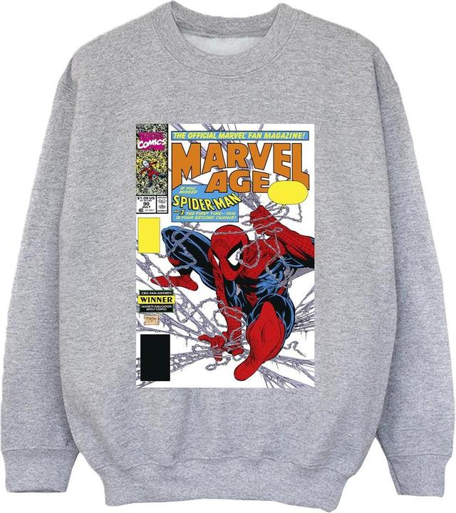 SpiderMan Age Comic Cover Sweatshirt Jungen