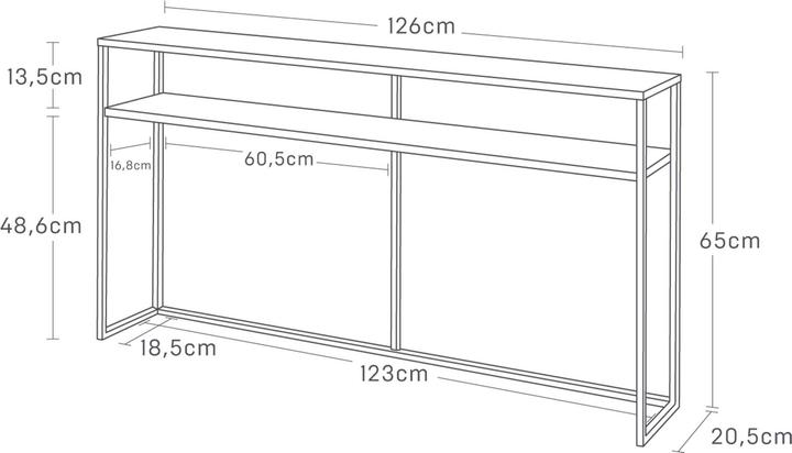 Immagine prodotto Yamazaki Torre (126 x 20,5 x 65 cm)