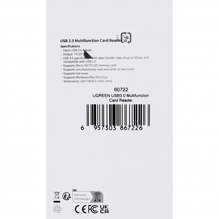 Immagine prodotto Ugreen CM264 (USB 3.0)