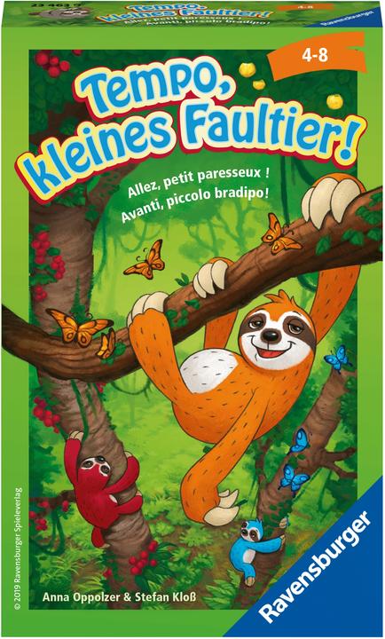Ravensburger Hurry up, little sloth! (German, French, Italian)