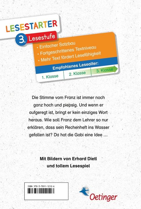 Immagine prodotto Neue Schulgeschichten vom Franz (Tedesco, Dieta Erhard, Christine Nöstlinger, 2019)