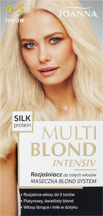 Actual product image Joanna Multiond Intensive Full Hair Lightener 4-5 Tones