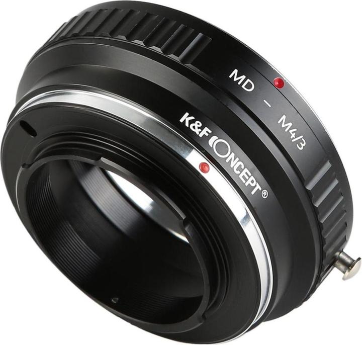 Image du produit K&F Concept Adaptateur d'objectif de haute précision, MD-M4/3