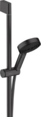 Produktbild hansgrohe Pulsify Select Brauseset 105 3jet Relaxation (mattschwarz) (3 Strahlarten, 11.40 l/min)