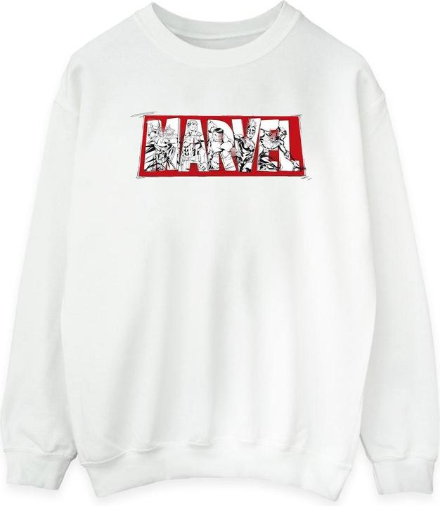 Actual product image Womens/Ladies Avengers Infill Sweatshirt (M)