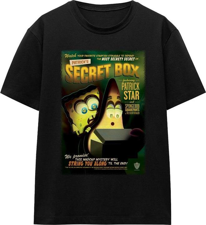 Immagine prodotto Spongebob Squarepants Patrick's Secret Box Maglietta Adulto Unisex (XXL)