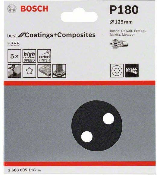 Productafbeelding Bosch Professional Zubehör Excentrisch schuurpapier met klittenband (180)