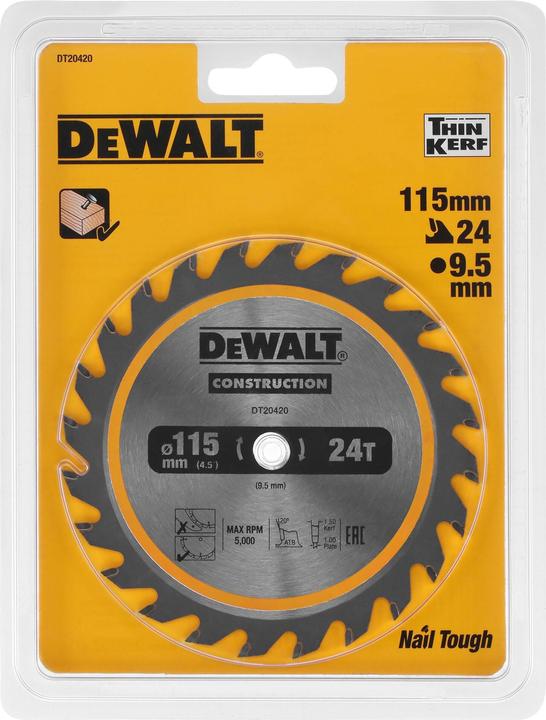 Produktbild DeWalt Kreissägeblatt