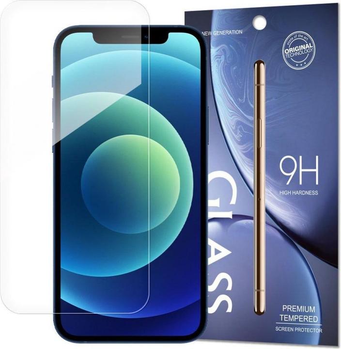 Image du produit Hurtel Verre trempé 9H pour iPhone 12 Pro / iPhone 12 (emballage) (1 pièce(s), Apple iPhone 12 Pro, Apple iPhone 12)