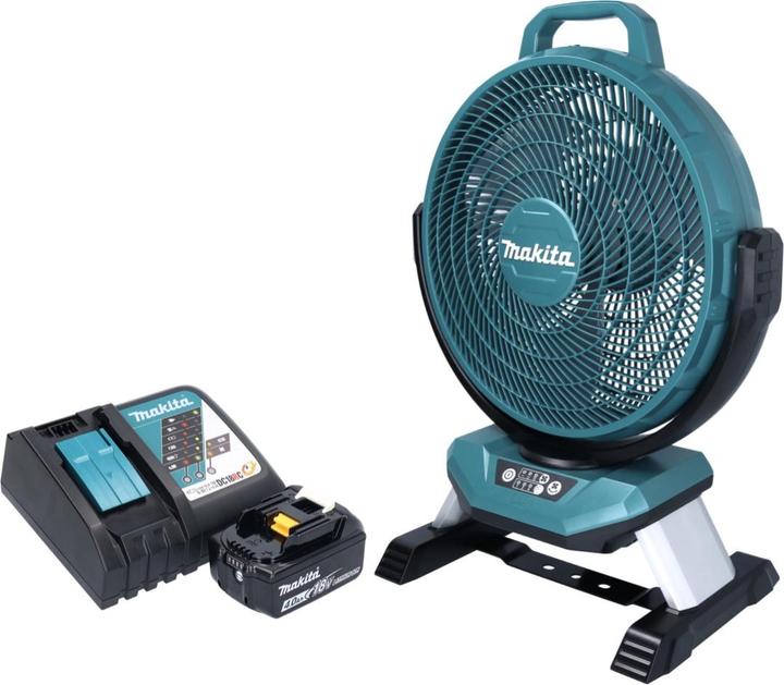 Produktbild Makita DCF 301 RM1 Akku Ventilator Lüfter 18 V 33 cm + 1x Akku 4,0 Ah + Ladegerät