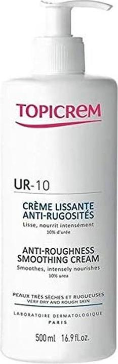 Image du produit Topicrem UR 10 Crème lissante anti-rougeur (Crème pour le corps, 500 ml)