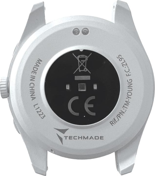 Produktbild Techmade Smart Watch Young White Bundle (45 mm)