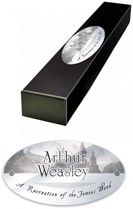 Actual product image Noble Collection Harry Potter Wand Arthur Weasley (Character Edition)