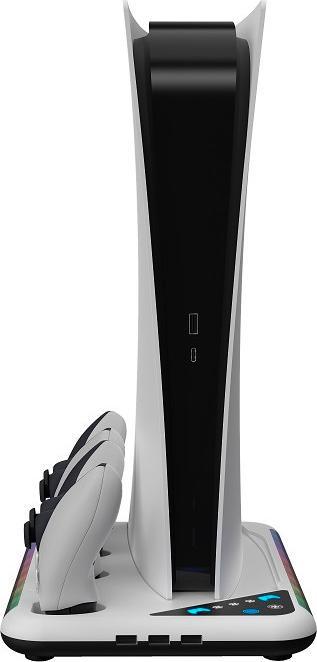 Actual product image Egogear - SCH35 - Base de recharge Glacier-Glow pour PS5 et PS5 Slim (PS5)