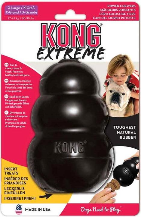 Actual product image KONG Extreme (Retrieval, Dog food toy, Dog chew toy)