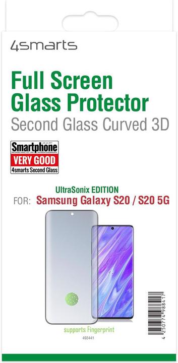 Immagine prodotto 4smarts Protezione display Second Glass UltraSonix S20 / S20 5G (1 Pezzo/i)