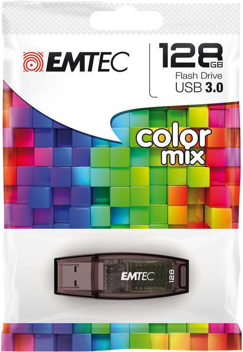 Image du produit Emtec C410 Color Mix (128 Go, USB-A)