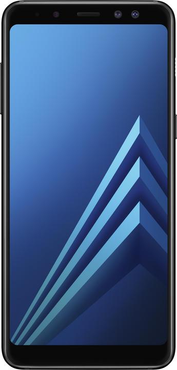 Produktbild Samsung Galaxy A8 2018 EE Enterprise Edition EU (32 GB, Black, 5.60", Dual SIM + SD, 16 Mpx, 4G)