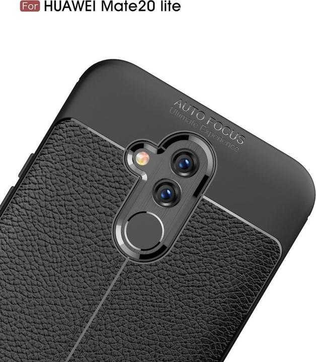 Produktbild Screenguard Huawei Mate 20 Lite Hülle Leather Design TPU Cover (Huawei Mate 20 Lite)