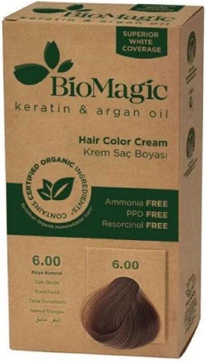 Biomagic Haarfarbe dunkler Blond (6,00) 250 g - Biomagisch (6.00 Dunkelblonde)