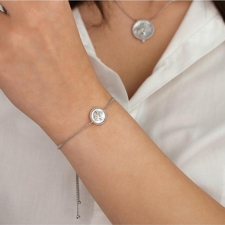 Immagine prodotto Engelsrufer Bracciale con l'albero della vita (24 cm, Argento 925)