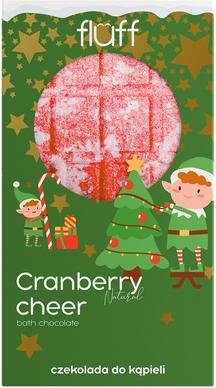 Fluff Cranberry Cheer Badeschokolade 160g