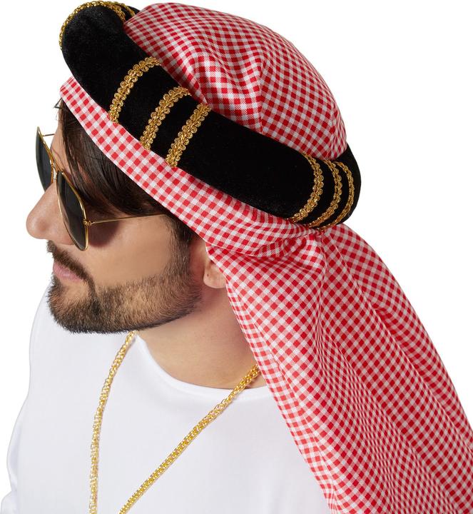 Actual product image tectake Men's Fancy Dress Costume - Sheikh (XXL)