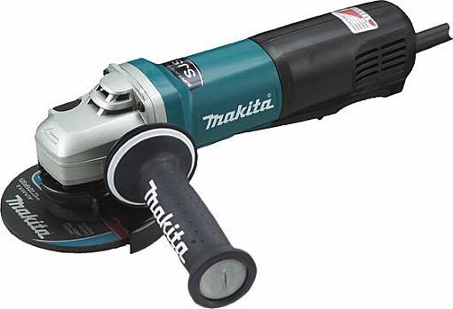 Produktbild Makita 9565PCV01 Winkelschleifer, 1400 W, 125 mm, SJS, 2800-11000 min-1, Paddelschalter, Anti-Vibrations-Se (125 mm)