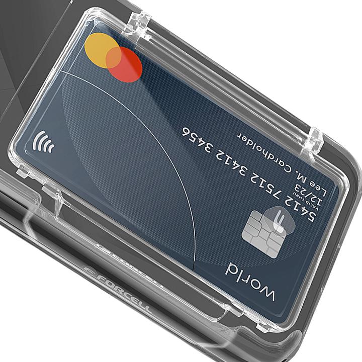 Actual product image Forcell Crystal Pocket Case Series (Samsung Galaxy S25)