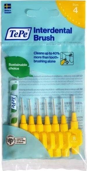 TePe Original Interdental Brushes 0.7Mm Yellow 8Pcs (8 x, 0.70 mm)