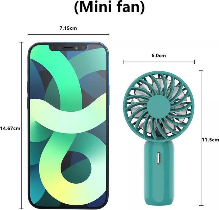 Produktbild PhoneLook Pocket mini Hand-Ventilator