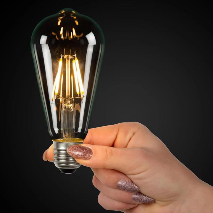 Actual product image Lucide ST64 Class A (E27, 7 W, 1480 lm, 1 x, A)