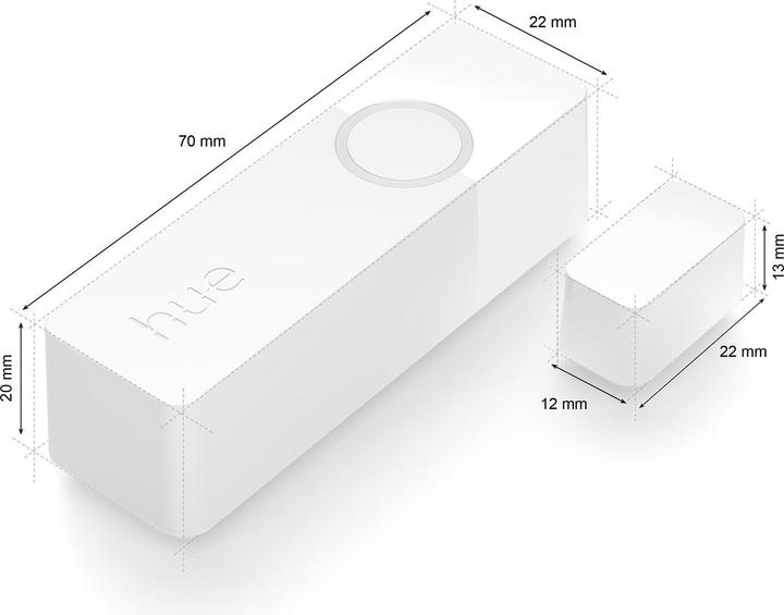 Image du produit Philips Hue Bundle de capteurs Secure (1100 lm, E27)