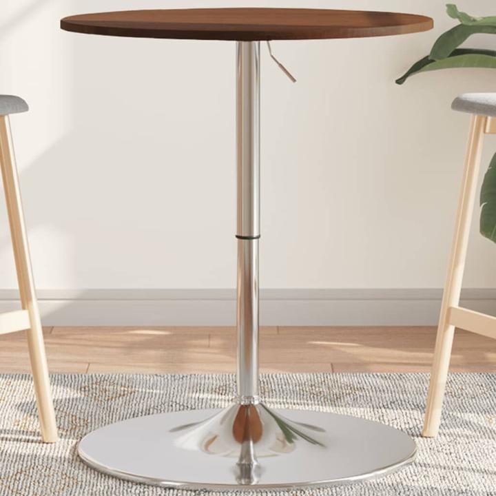 Actual product image VidaXL Bar table Ø60 x 89.5 cm oak