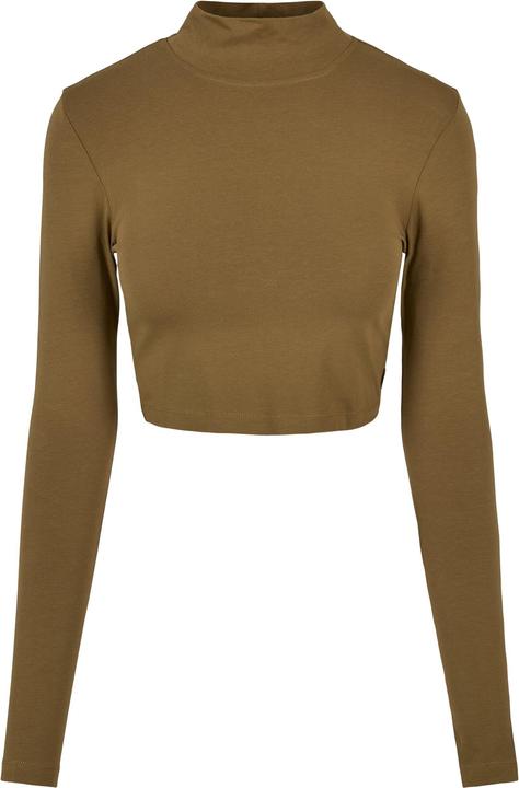 Immagine prodotto Urban Classics Ladies Organic Cropped Turtelneck Longsleeve (3XL)