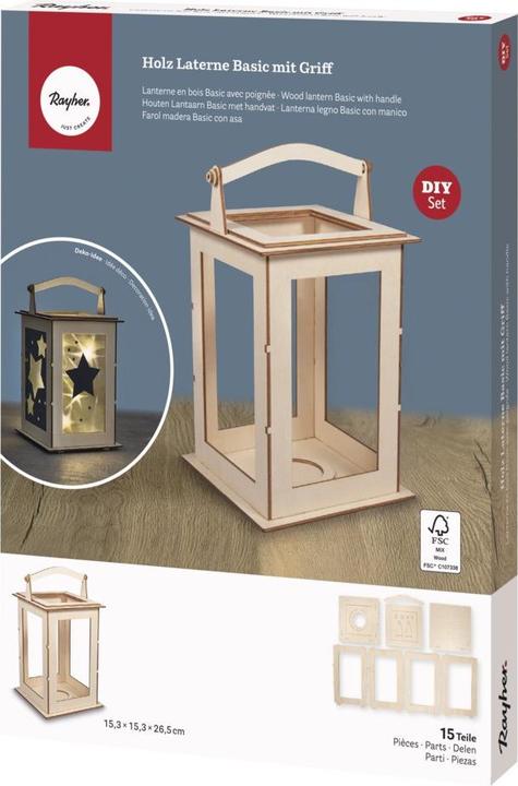 Immagine prodotto Rayher Kit di base per lanterne in legno